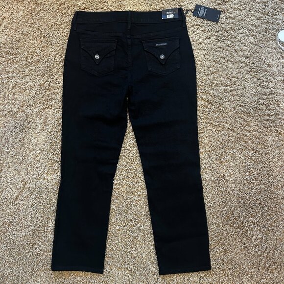 NWT Hudson Women's Slim Straight Black Jeans in Size 14 New with Tags! - Picture 3 of 7